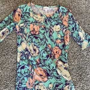 Floral Lularoe Gigi